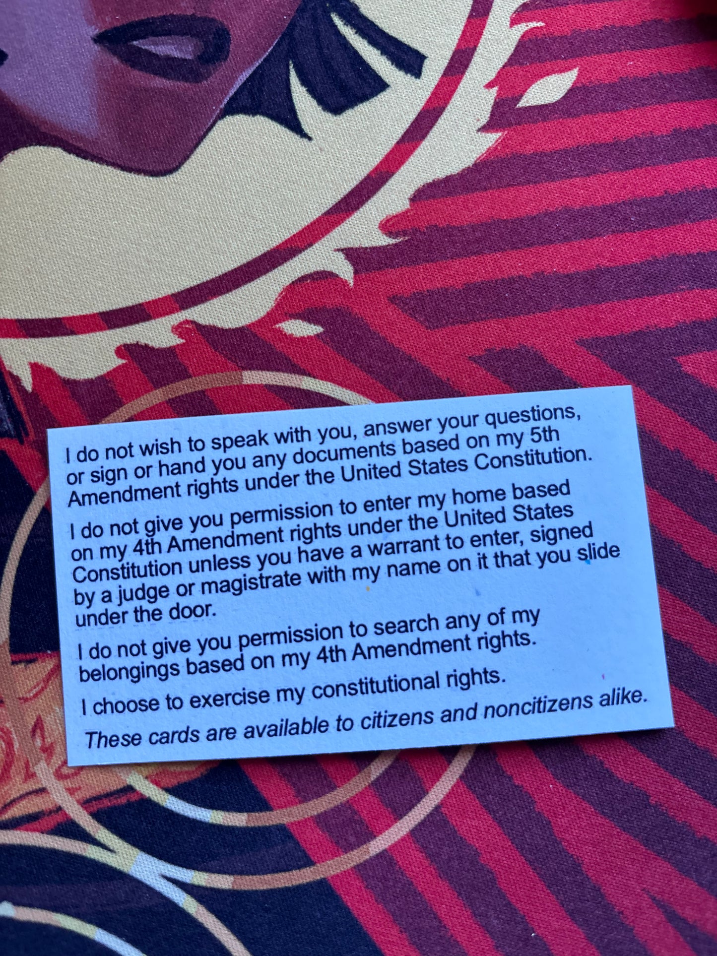 Know Your Rights Cards