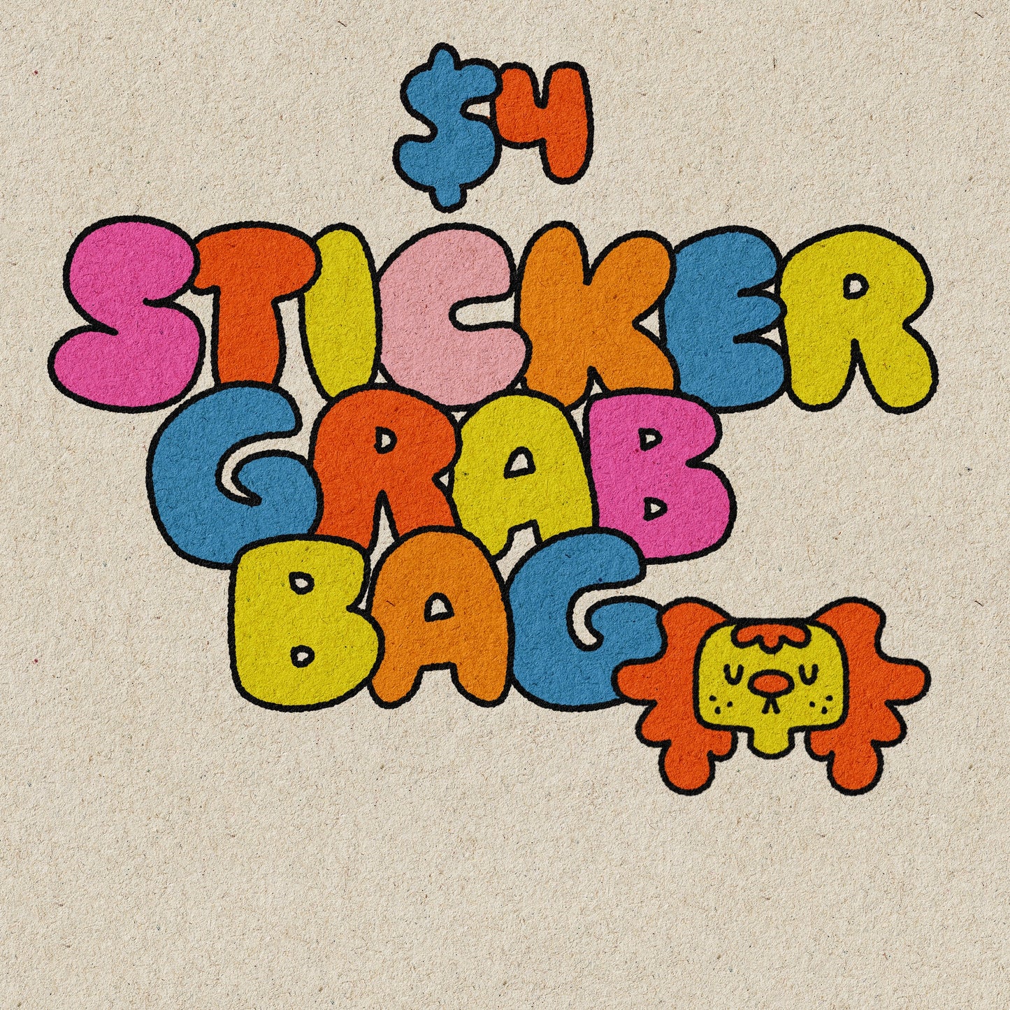 $4 Sticker Grab Bag