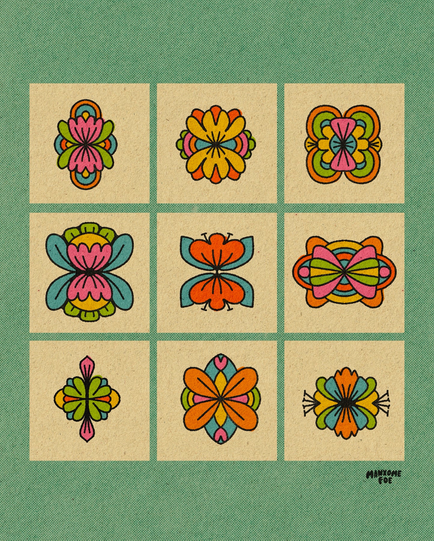 Floral Motif Sampler