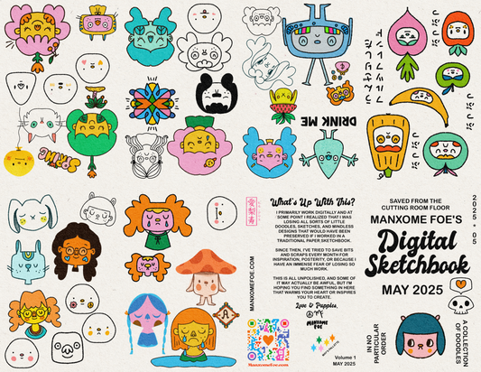 Digital Sketchbook Zine Volume 01 [2025*05]
