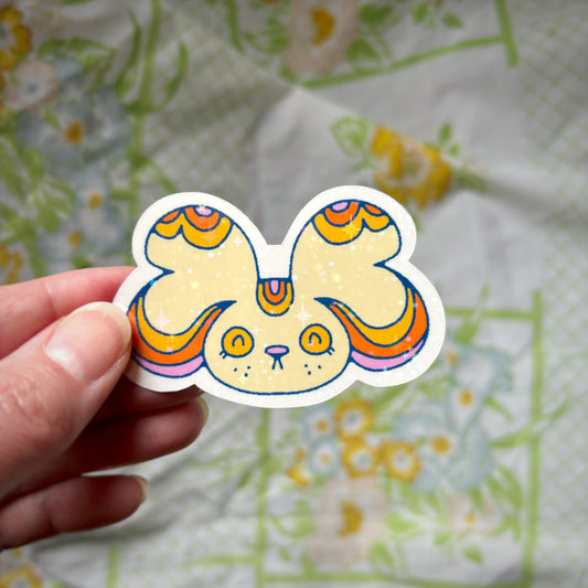 Candy Colored Bun-Bun Sticker